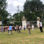 Seru! Diskominfo dan BKPSDMD Kabupaten Merangin Gelar Pertandingan Persahabatan Bola Voli