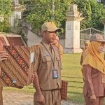 Diskominfo Menggelar Upacara Kedisiplinan