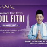 Kadis Kominfo Merangin, Ahmad Khoiruddin AS Mengucapkan Selamat Idul Fitri 1447 H