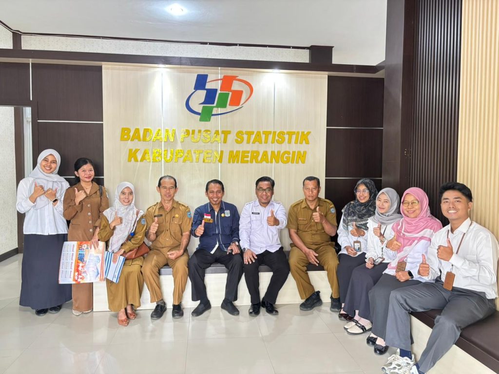 Diskominfo Merangin Lakukan Kunjungan Kerja ke BPS Kabupaten Merangin