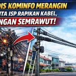 KADIS KOMINFO MERANGIN MINTA ISP RAPIKAN KABEL, JANGAN SEMRAWUT