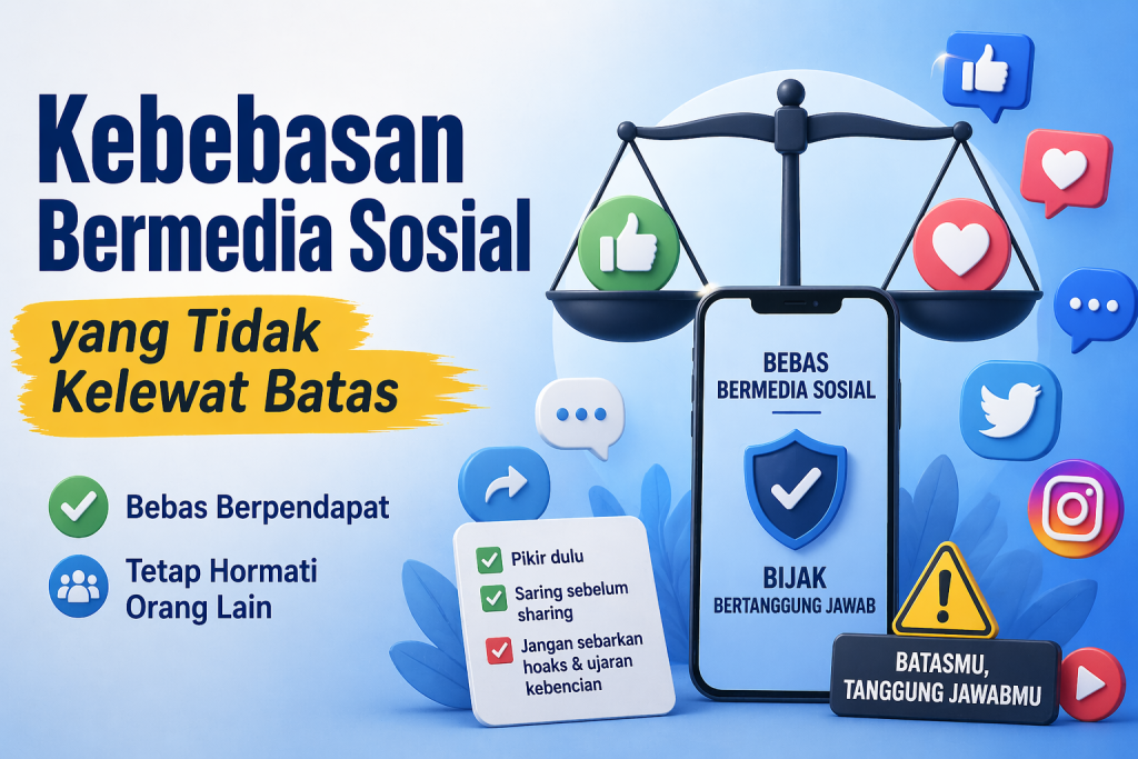 Kebebasan Bermedia Sosial yang Tidak Kelewat Batas