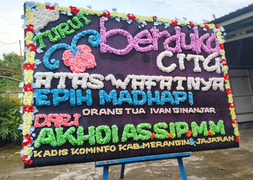 KADIS KOMINFO MERANGIN TURUT BERDUKACITA ATAS WAFATNYA BAPAK EPIH MADHAPI