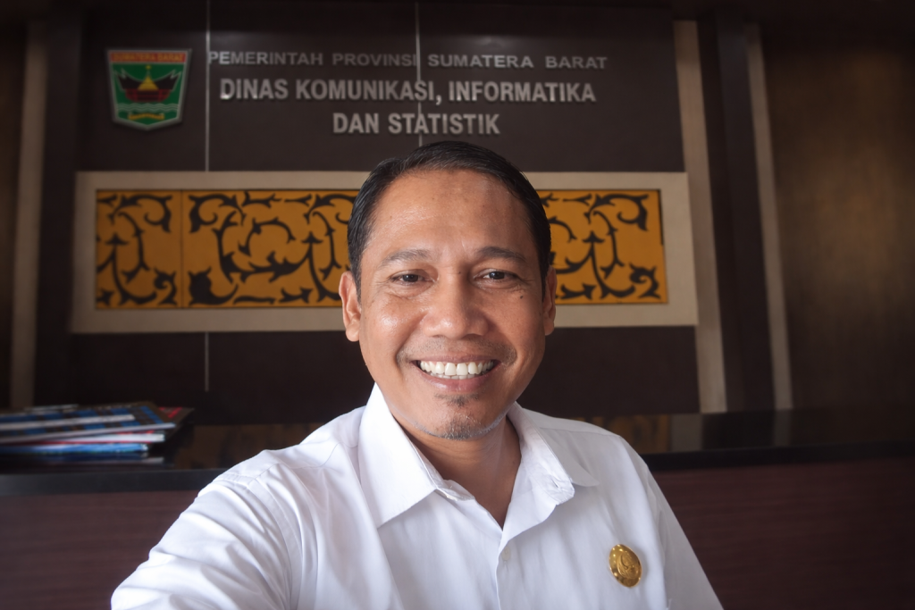 Kadis Kominfo Merangin Lakukan Koordinasi Strategis dengan Kominfo Sumbar