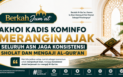 ‎Berkah Jum’at: Akhoi Kadis Kominfo Merangin Ajak Seluruh ASN Jaga Konsistensi Sholat dan Mengaji Al-Qur’an