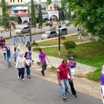 Jumat Bugar, Pegawai Diskominfo Jalan Santai