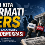 ‎Mari Kita Hormati Pers Sebagai Salah Satu Pilar Demokrasi