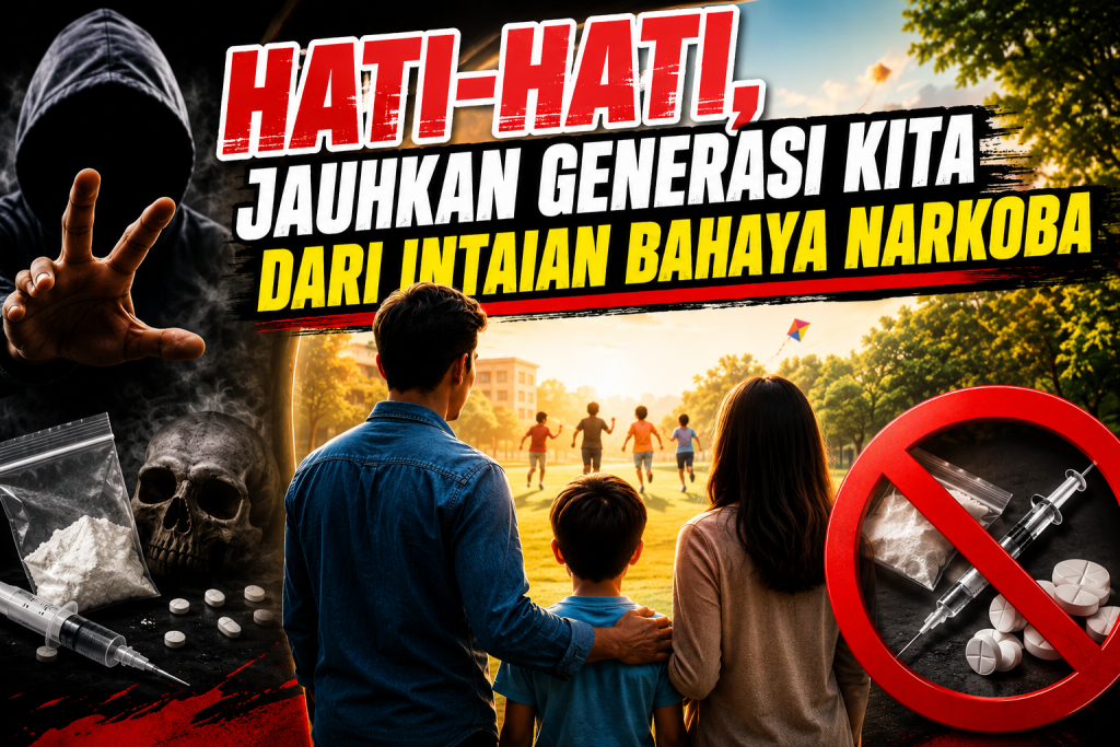 Hati-hati, Jauhkan Generasi Kita dari Intaian Bahaya Narkoba
