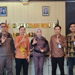Kajari Merangin Sambut Silaturahmi Pimpinan BSI Bangko