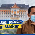 Bupati M. Syukur: ASN Harus Jadi Teladan Pakai Masker Saat Beraktivitas di Luar Ruangan