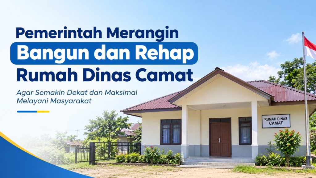 Pemerintah Merangin Bangun dan Rehap Rumah Dinas Camat, Agar Semakin Dekat dan Maksimal Melayani Masyarakat
